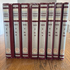 Systematic Theology 8 Vol Set By Lewis Sperry Chafer HBDJ