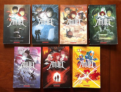 Amulet- 7 Book Lot by Kazu Kibuishi Books # 1 thru #5, #7 and # 8 – PB