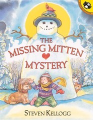 The Missing Mitten Mystery – paperback Kellogg, Steven