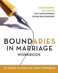 Boundaries in Marriage Workbook by Cloud, Henry; Townsend, John