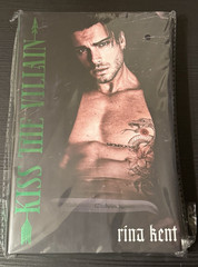 NEW Kiss the Villain by Rina Kent w/Digital Signature Baddies HC Ed FREE SHIP