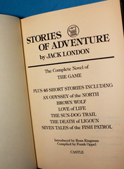 THE JACK LONDON LIBRARY 2 Volumes Dark Blue Bonded LEATHER with Slipcase