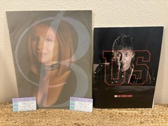Barbra Streisand. Paul McCartney Concert Programs, 2 Ticket Stubs , Rare lot