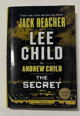 The Secret by Andrew Child and Lee Child 2023 SIGNED x 2 1st/1st HC DJ