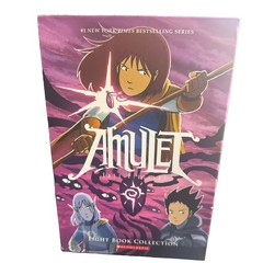 Amulet #1-8 Series Box Set Paperback 8 Book Collection, Graphix By Kazu Kibuishi