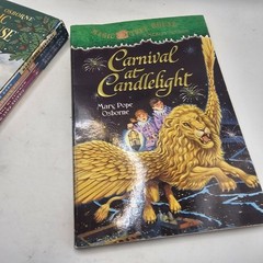 Magic Tree House Books 1-4 Box Lot Carnival at Candlelight by Osborne Mary Pope