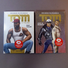 Tom of Finland Dian Hanson Taschen Little Book Blue Collar + Cops & Robbers, Gay