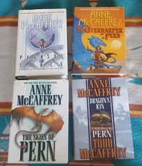 First Edition/First Printing Anne McCaffrey Novels- good condition