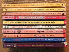 The Baby Sitter’s Club Lot of 10 PB Books Portrait Collection Super Mystery 2