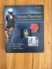 Vander’s Human Physiology: The – Hardcover, by Eric P. Widmaier; – Very Good