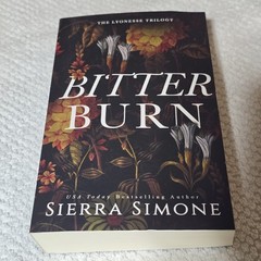 Bitter Burn by Sierra Simone Lyonesse Trilogy Book 3 Paperback New