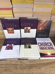 Lot Of 6 Charles R Swindoll Books Hardcover Softcover Mix Christianity Religious