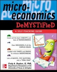 Microeconomics Demystified: A Self-Teaching Gu- 9780071459112, Depken, paperback