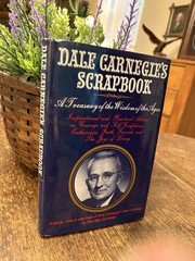 Dale Carnegie’s Scrapbook , Hardcover by Dale Carnegie: VeryGood