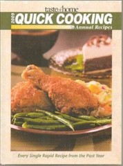 Taste of Home Quick Cooking Annual Recipes 2009 – Hardcover – VERY GOOD