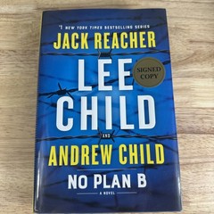 No Plan B Lee Child Andrew Child 2022 First Edition Signed Jack Reacher