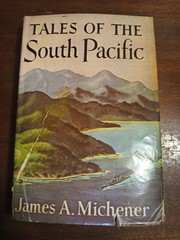 1947 Tales Of The South Pacific HCDJ Book Club Edition by James A. Michener