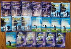 200 Full-Color Gospel Bible Tracts in English & Spanish | 4 Assorted Covers
