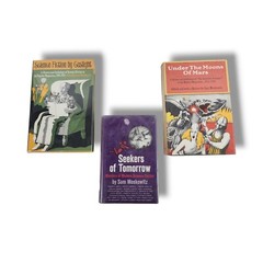 Sam Moskowitz Science Fiction Book Set Lot 3 Hardcover Anthology Munsey Magazine