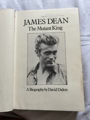 James Dean The Mutant King By David Dalton 1974 1st Printing HC Ex Lib. No DJ.