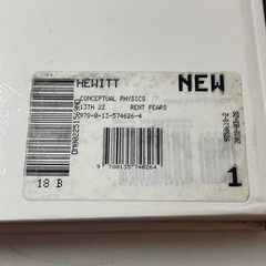 Rental Edition: Conceptual Physics 13th Edition Paul G Hewitt New Dinged
