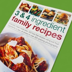 3 & 4 Ingredient Family Recipes Jenny White Easy Cookbook 325 Recipes FREE SHIP