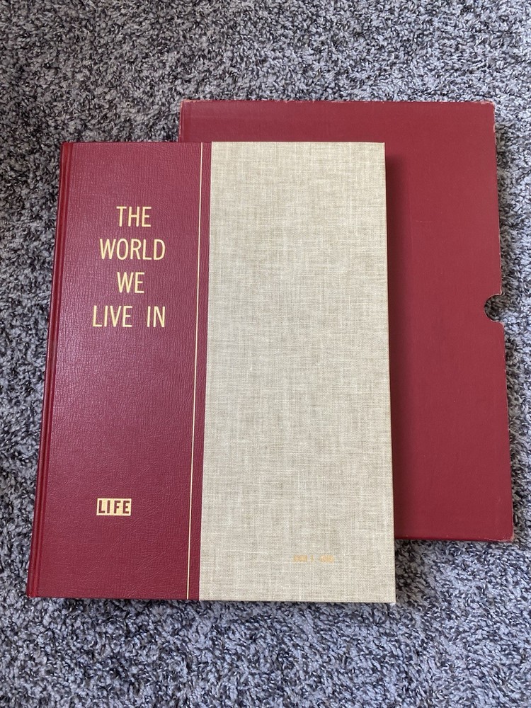 The World We Live In. Time-Life staff. Hardcover 1955. Very large, illustrated.