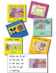 Decodable Book Set, Step 3 6 Books Staple Bound
