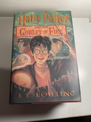 Harry Potter Goblet of Fire 1st Edition 1st Printing Scholastic Press 2000