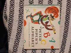 Rare Peter Piper’s Alphabet – Marcia Brown (Hardcover, 1959) G C