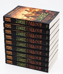 Mark Tufo Zombie Fallout Paperback Book Lot (9 Books) Vols 2-4, 6-11