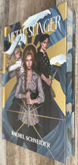 SIGNED Moonlight Book Box METAL SLINGER Rachel Schneider SPRAYED EDGES