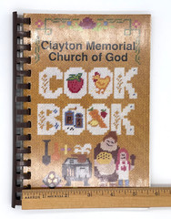Clayton Memorial Church Cookbook Recipes Mercersburg PA Vintage 1990-109 pages