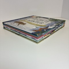 Lot of 4 Shine A Light Books Kane Miller Winter Plane Space Station Seashore