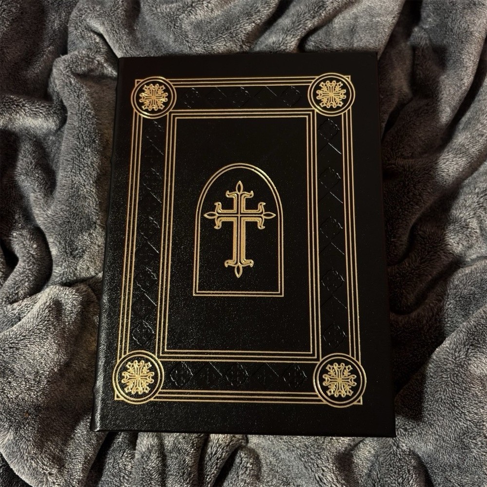 The Easton Press Holy Bible Collector’s Edition Leather Bound Illustrated KJV