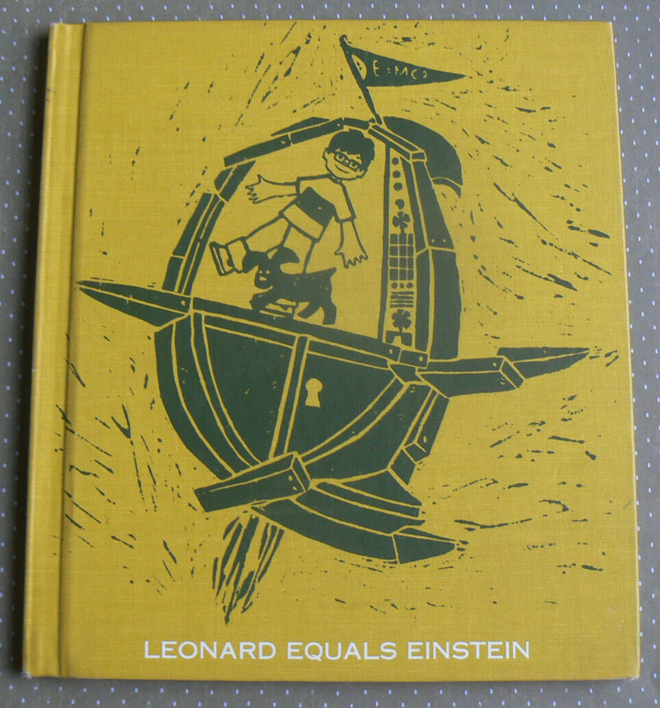Time Machine Series-LEONARD EQUALS EINSTEIN,Gene Darby, 1967 HC Field Educationa