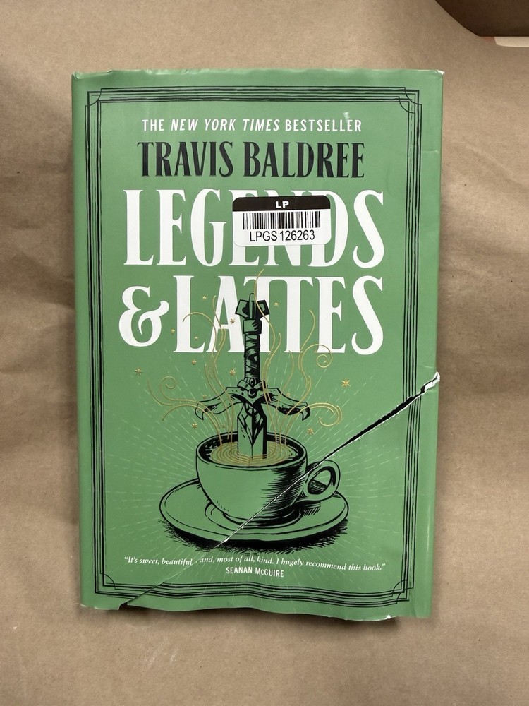 Travis Baldree – Legends & Lattes Hardcover SEE DESCRIPTION