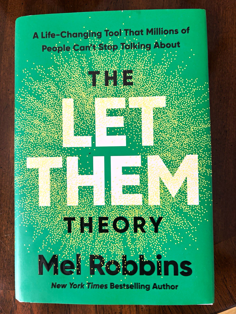 Mel Robbins The Let Them Theory HC 2024 Self-Help Personal Growth Dust Jacket