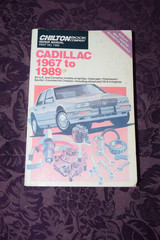 Chilton Repair Manual Part No 7462 Cadillac 1967-1989 Automotive General Motors