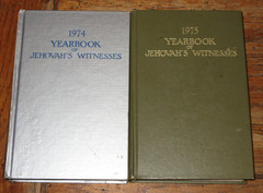 Lot of 10 Yearbook of Jehovah’s Witnesses Watchtower HC Books 1970-1979 Complete