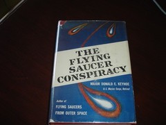 The FLYING SAUCER CONSPIRACY HC 1955 Donald Keyhoe–