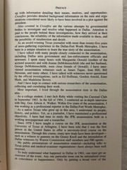 Edward Klein, The Kennedy Curse;Jim Marrs,Crossfire:The Plot That Killed Kennedy