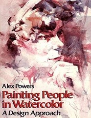 Painting People in Watercolor Hardcover Alex Powers