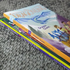 The Dragonling Dragon Quest Jackie French Koller 2018 Illustrated 2 Book Lot