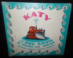 Katy And the Big Snow, Virginia Lee Burton, Vintage Hardcover, FREE SHIPPING