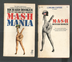 MASH ” LOT OF 13 PB -TV TIE-IN – RICHARD HOOKER + W.BUTTERWORTH 1970’S SERIES
