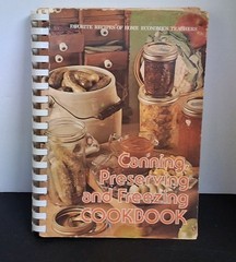 Canning Preserving & Freezing Cookbook Favorite Recipes Of Home Ec. Teachers