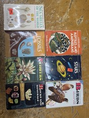 Golden Guide Nature Books Lot of 7 Birds Stars Fossils Rocks Shells Flowers