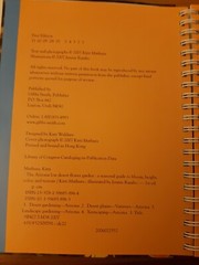 The Arizona Low Desert Flower Garden by Kirti Mathura 2007 HB Spiral Bound