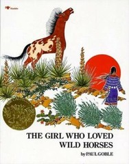 The Girl Who Loved Wild Horses – Paperback By Goble, Paul – VERY GOOD